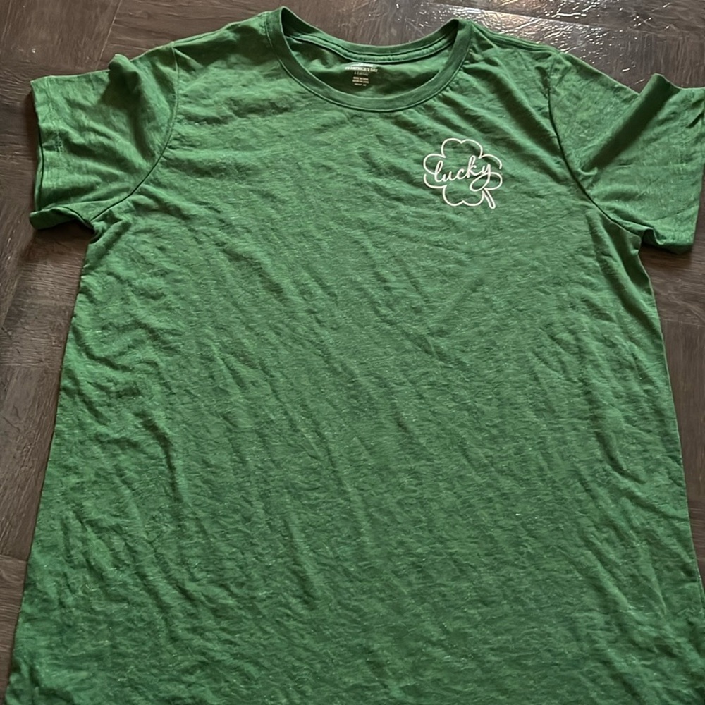 Way to celebrate St. Patrick’s Day shirt, size Large